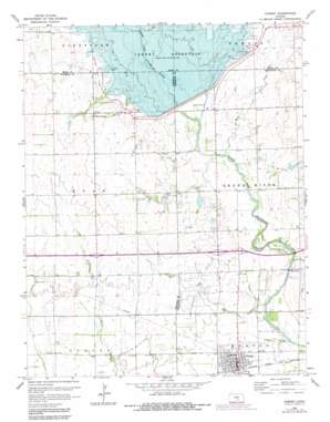 Cheney USGS topographic map 37097f7