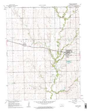 Potwin USGS topographic map 37097h1