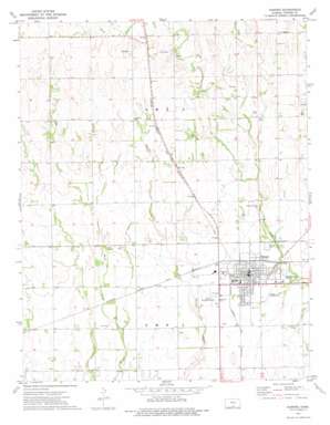 Harper USGS topographic map 37098c1