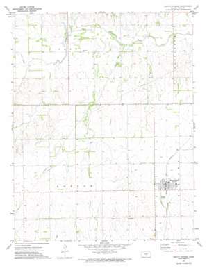 Pretty Prairie topo map