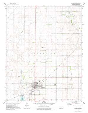 Coldwater USGS topographic map 37099c3