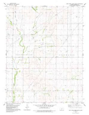 East Kiowa Creek South topo map