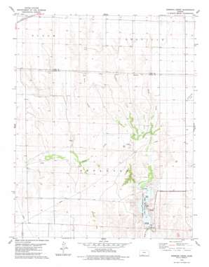 Simmons Creek topo map