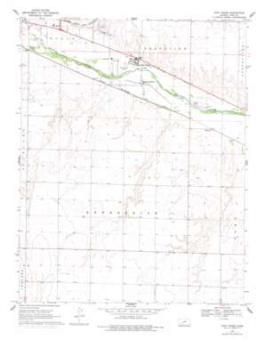 Fort Dodge topo map