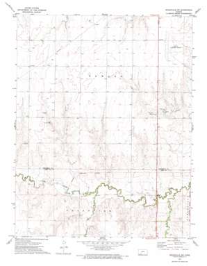 Spearville Nw topo map