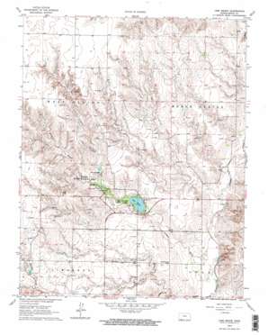 Lake Meade USGS topographic map 37100b4