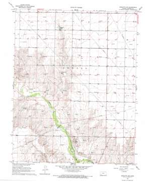 Sublette Sw USGS topographic map 37100c8