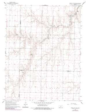 Dodge City Nw USGS topographic map 37100h2