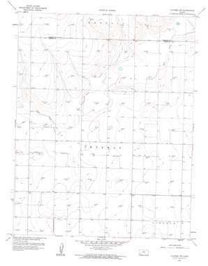 Ulysses Nw topo map
