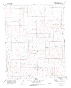 Moore Draw Sw topo map