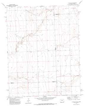 Lycan Ne USGS topographic map 37102f1
