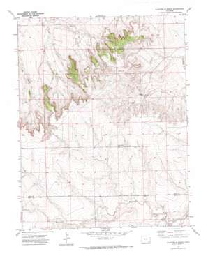 Floating W Ranch USGS topographic map 37102f7