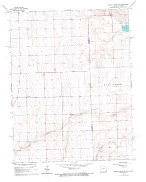 Durkee Creek Se USGS topographic map 37102g1