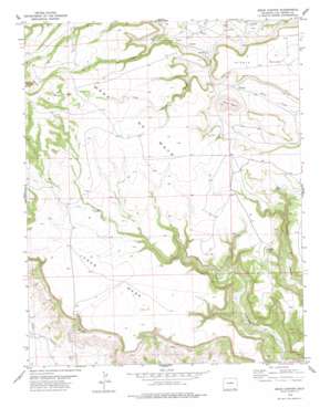 Jesus Canyon USGS topographic map 37103a4