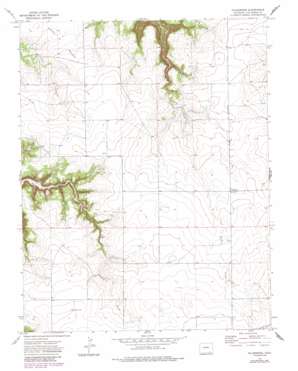 Villegreen USGS topographic map 37103c5