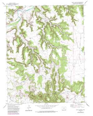 Beaty Canyon USGS topographic map 37103e5