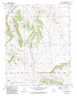 Sheep Canyon USGS topographic map 37103f7