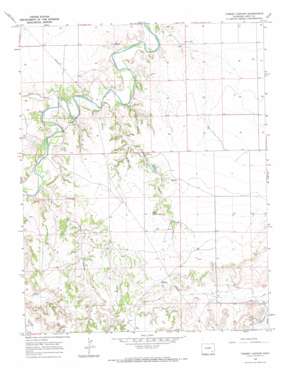Turkey Canyon USGS topographic map 37103g3