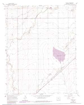 Hawley USGS topographic map 37103h6