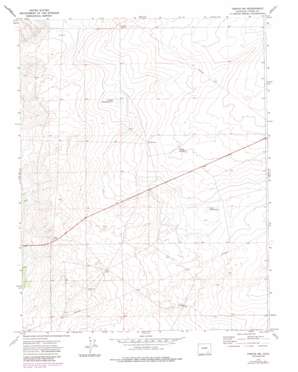 Timpas NW USGS topographic map 37103h8