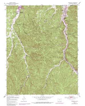 Starkville topo map