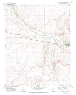 Patterson Crossing topo map