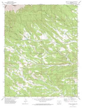 Herlick Canyon USGS topographic map 37104c8
