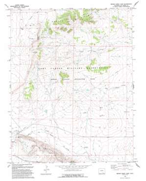 Brown Sheep Camp USGS topographic map 37104d1