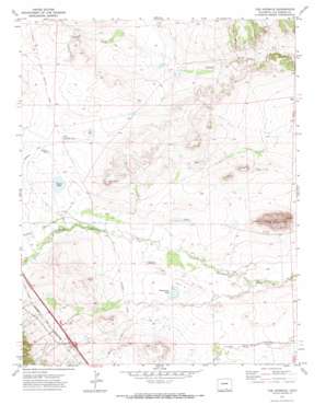 The Hogback topo map