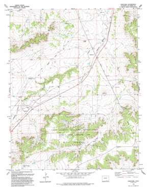 Thatcher USGS topographic map 37104e1