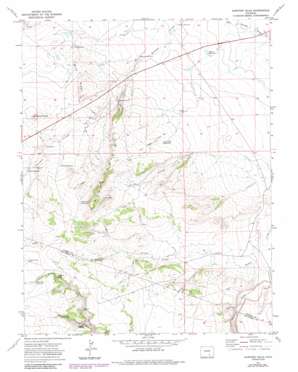 Sanford Hills USGS topographic map 37104g2