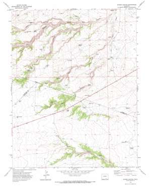 Myers Canyon USGS topographic map 37104g3