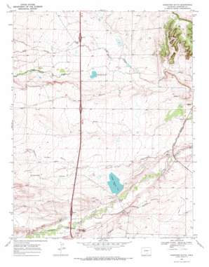 Huerfano Butte USGS topographic map 37104g7