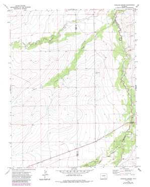 Apishapa Bridge USGS topographic map 37104h1
