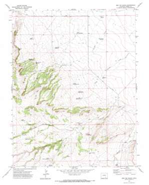 Red Top Ranch topo map
