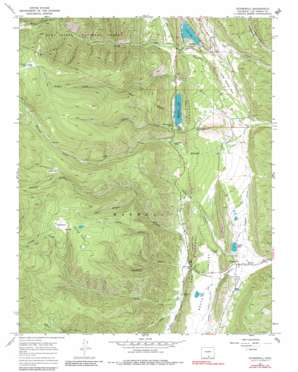 Stonewall USGS topographic map 37105b1
