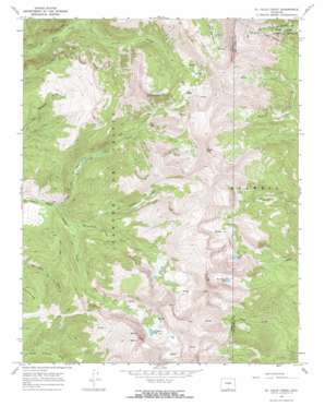El Valle Creek USGS topographic map 37105b2