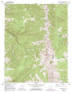 Trinchera Peak USGS topographic map 37105c2