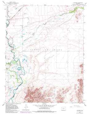 Lasauses USGS topographic map 37105c6