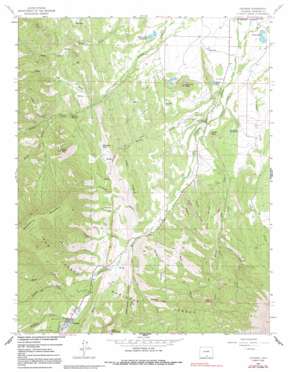 Cuchara USGS topographic map 37105d1