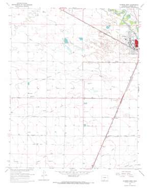 Alamosa West USGS topographic map 37105d8