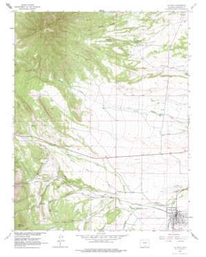 Blanca Peak USGS topographic map 37105e1
