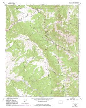 La Veta Pass USGS topographic map 37105e2