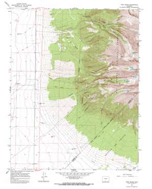 Twin Peaks USGS topographic map 37105e5