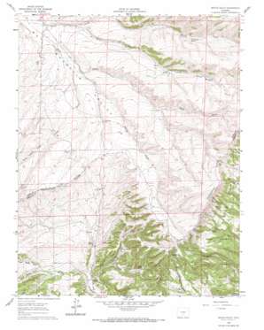 Devils Gulch USGS topographic map 37105h3