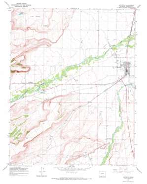 Durango USGS topographic map 37106a1