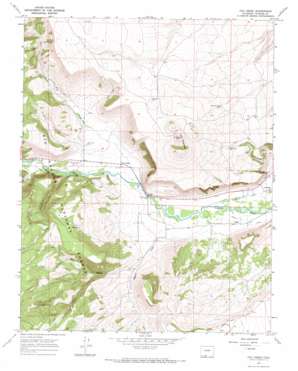 Fox Creek topo map
