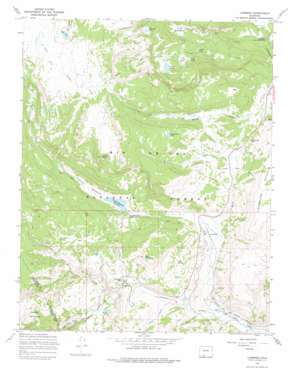 Cumbres USGS topographic map 37106a4