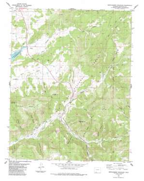 Serviceberry Mountain USGS topographic map 37106b8