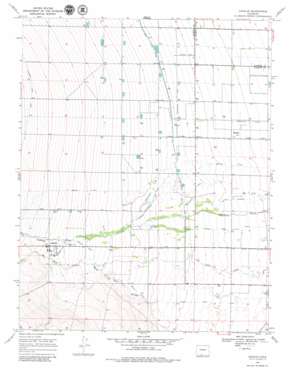 Capulin USGS topographic map 37106c1